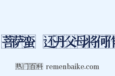 菩萨蛮·还丹父母将何作是什么意思的图片